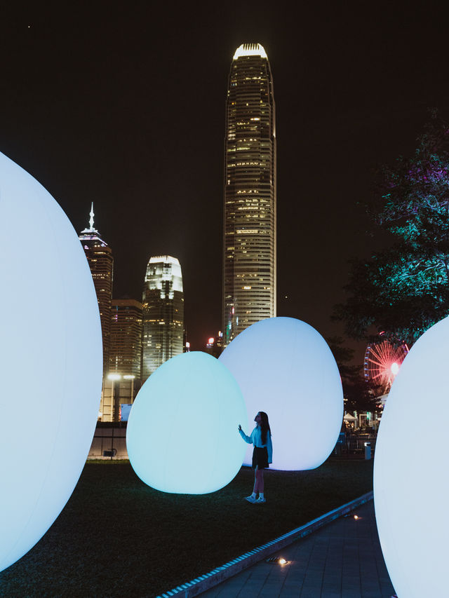 香港teamLab：光漣｜藝術@維港2024期間限定