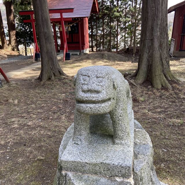 【盛岡天満宮】ゆる狛犬