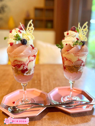 [Kumamoto Cafe] A cute cafe in Minamioguni-machi ☕️ Enjoy seasonal parfaits ♡