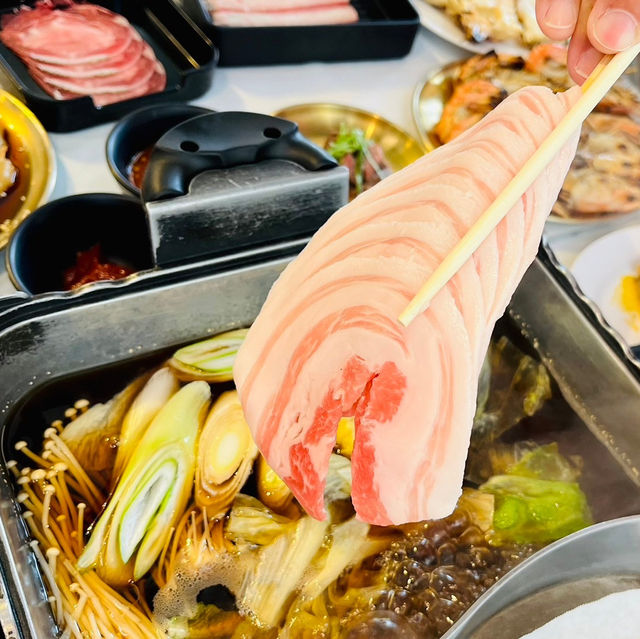 บุฟเฟ่ต์ร้านเด็ด‼️ชาบูปิ้งย่างกุ้งเผาอาหารญี่ปุ่น