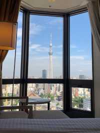 東京　大迫力のスカイツリービューホテル🏨