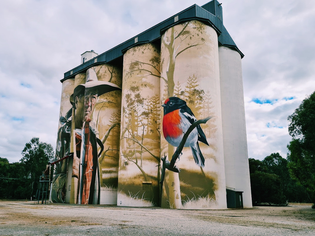 Wirrabara Silo Art