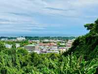 Miri City lookout from Canada Hill 