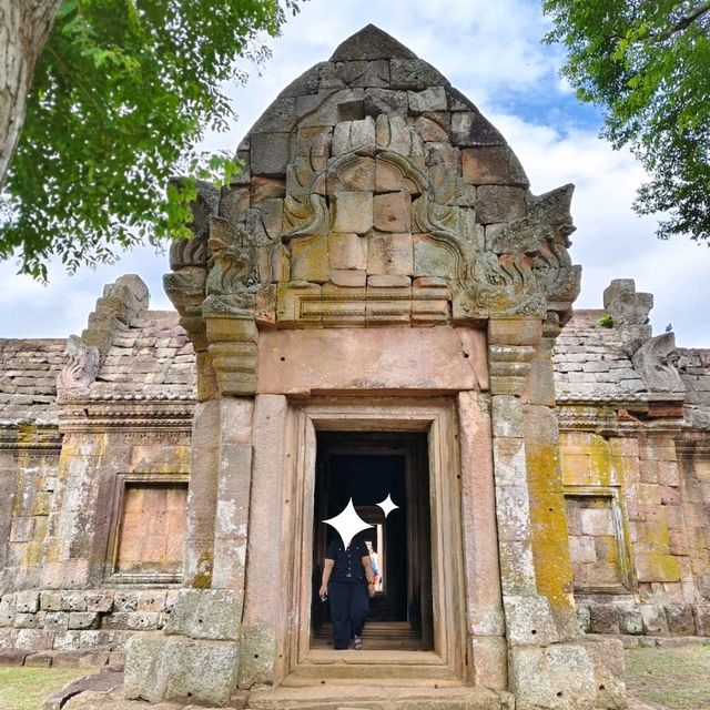 เขาพนมรุ้งในวันที่อากาศดี
