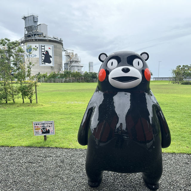 熊本熊八代港郵輪碼頭尋找海量部長🥰