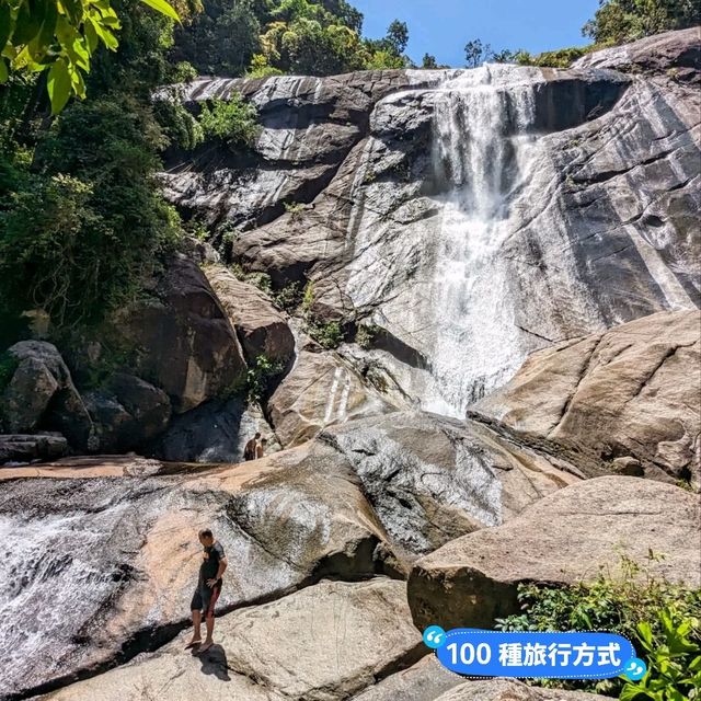 馬來西亞蘭卡威-山林間的消暑戲水勝地：七仙井瀑布