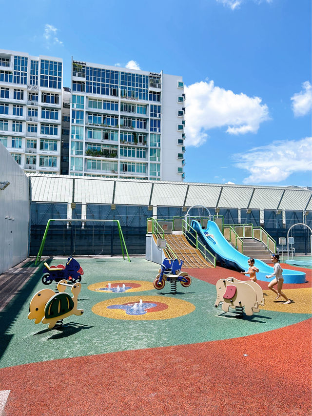 Water Playground at Compass One Sengkang