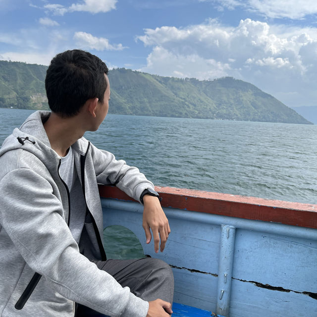 Iconic Toba Lake, North Sumatera