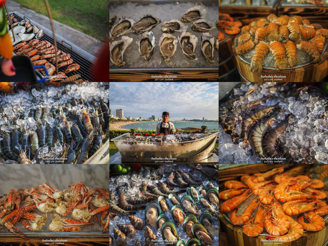The Bay ทานบุฟเฟ่ต์วิวพระอาทิตย์ตกริมหาดพัทยา