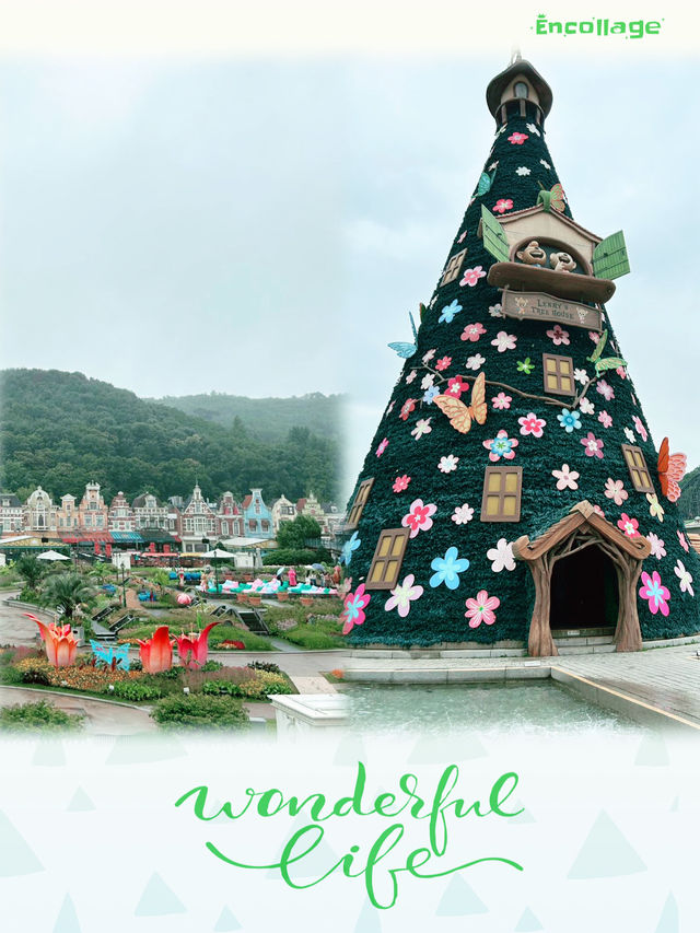 韓國愛寶樂園：與長頸鹿互動好正啊
