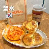 【韓国旅行🇰🇷/ソウル】韓国人で大行列のベーグル専門店🥯