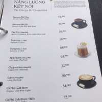 Coffee by the garden ( Trung Nguyen coffee village)