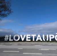 Beautiful Lake Taupo in New Zealand.