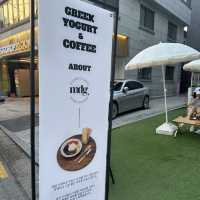 【韓国】流行りのグリークヨーグルトが食べれるカフェinカロスキル