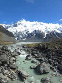 紐西蘭Hooker Valley track！散散步就能看到美景！