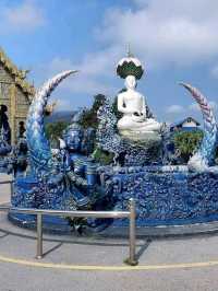 วัดร่องเสือเต้น |  Blue Temple 
