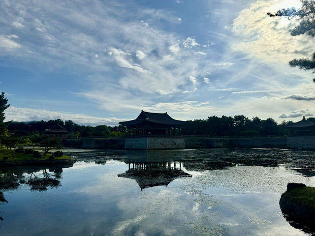韓国　慶州　月精橋&東宮と月地