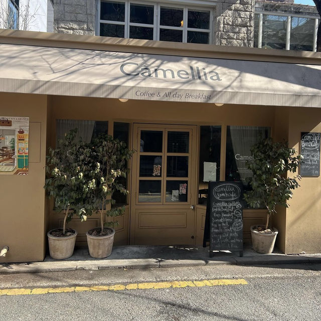 【韓国】イチゴが贅沢にのった生クリームトーストが絶品のカフェ🍓
