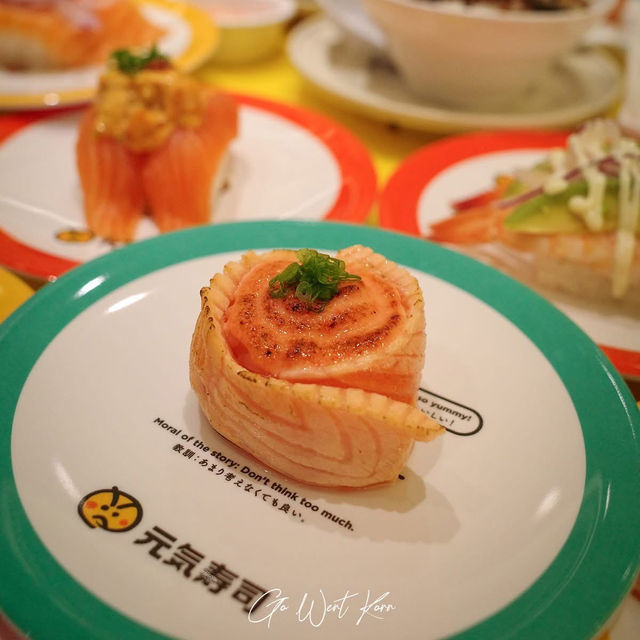GENKI SUSHI …ซูชิสายพานรถไฟความเร็วสูงเจ้าดังจากญี่