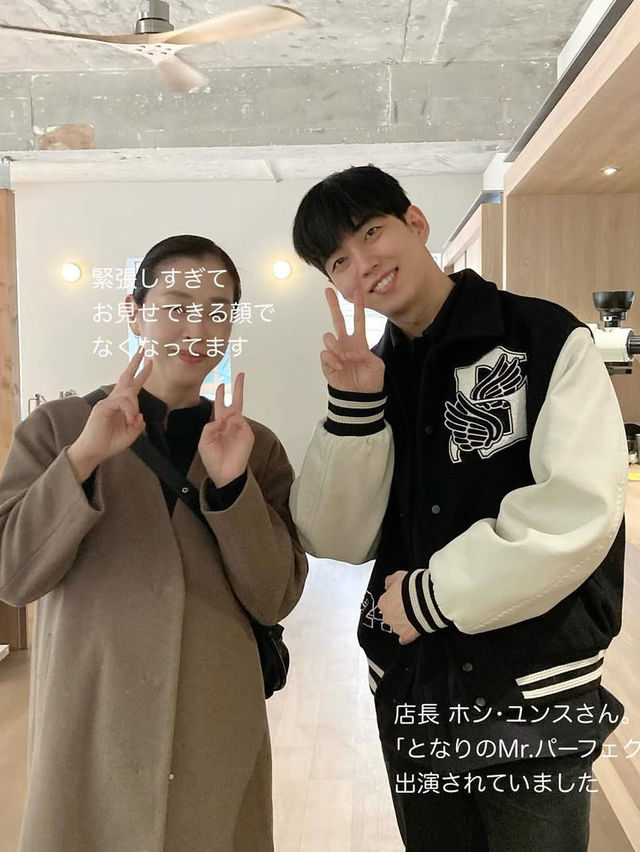 ソウル《弘大》プラタナス並木のカフェ、会ってみたい店長さん