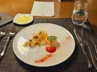 A cozy and romantic dinner at Tokyo Marriott Hotel