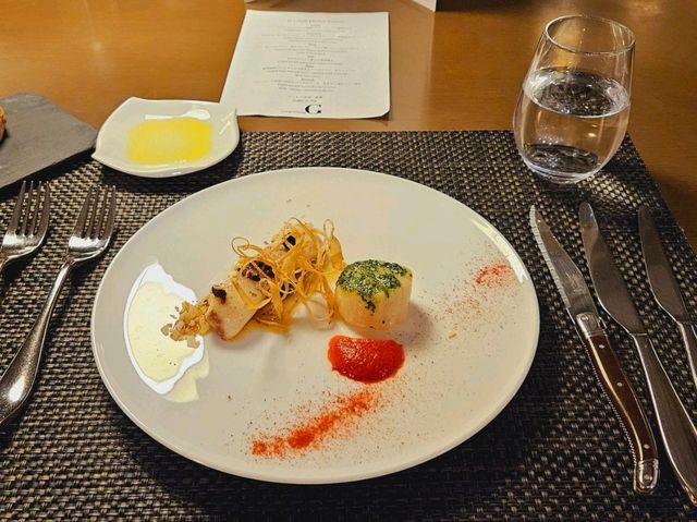 A cozy and romantic dinner at Tokyo Marriott Hotel