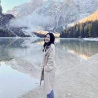 A breathtaking lake, “Lago Di Braies”