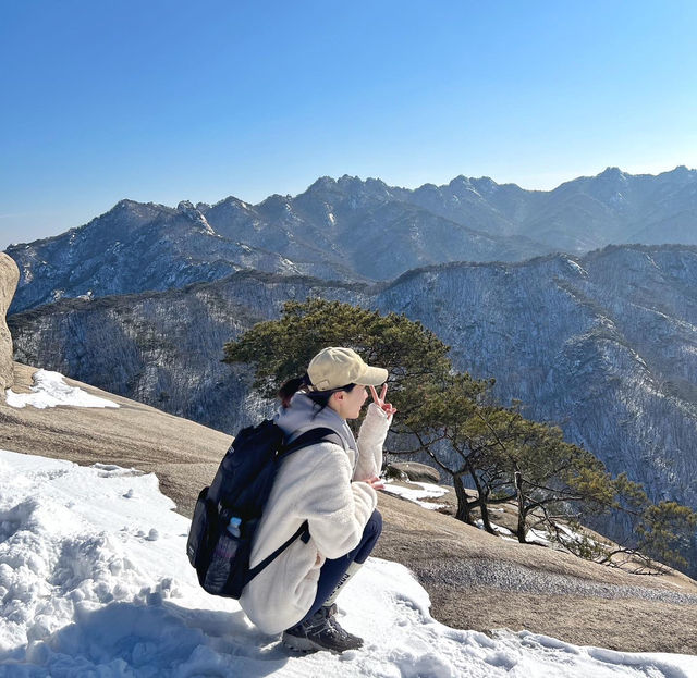 겨울에만 볼수있는 풍경! 녹기전에 가보세요 사패산 원각폭포❄️