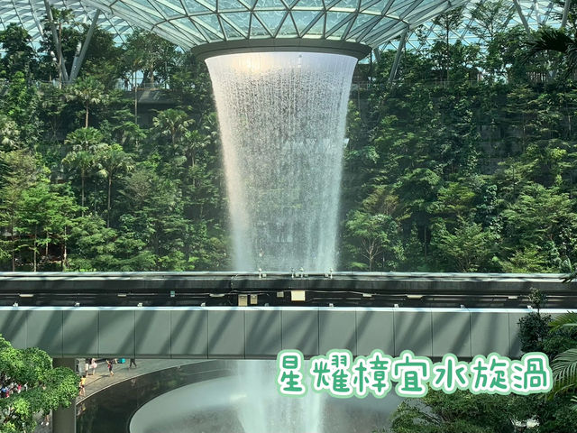 樟宜機場-全球最佳機場之一，超美建築，大量打咭熱點