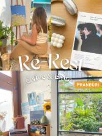 Re-Rest คาเฟ่ปราณบุรีที่เหมือนได้กดปุ่มรีเฟรชชีวิต