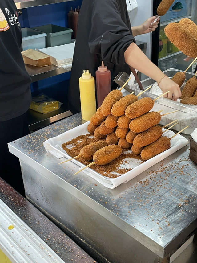 양평 두물머리 꼭 먹어야하는 명물 연잎핫도그🌭🍃