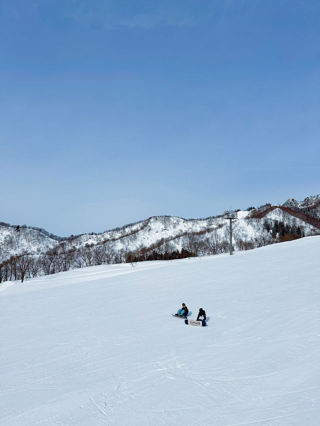 🏂日本越後湯澤地點方便新手友好滑雪場🤎