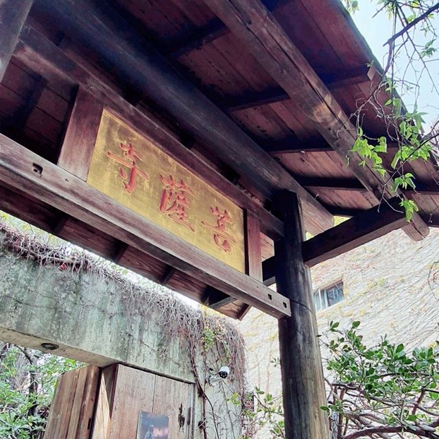 台中靜心漫遊［菩薩寺］的禪意時光
