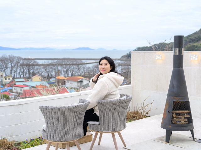 남해 독일마을 근처 독채 펜션 모네즈풀빌라💛