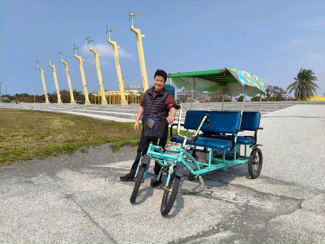 旗津一日遊🚲🌊  高雄必去！