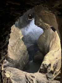 Have you seen a waterfall within a cave? You can see one in Lauterbrunnen