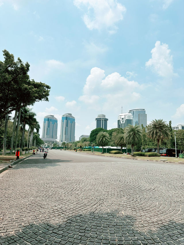 Majestic Views at National Monument Jakarta