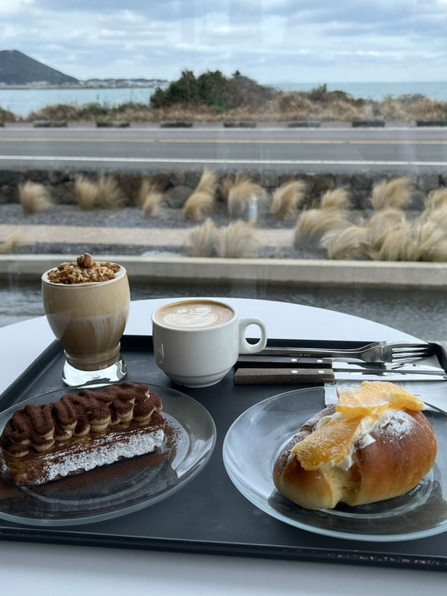 Best sea view cafe in Jeju
