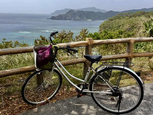 騎腳踏車環遊沖繩的阿嘉島、慶留間島及外地島 