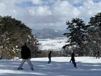 หนีร้อนไปเล่นสโนบอร์ดที่ Inwashiro Snow Paradise