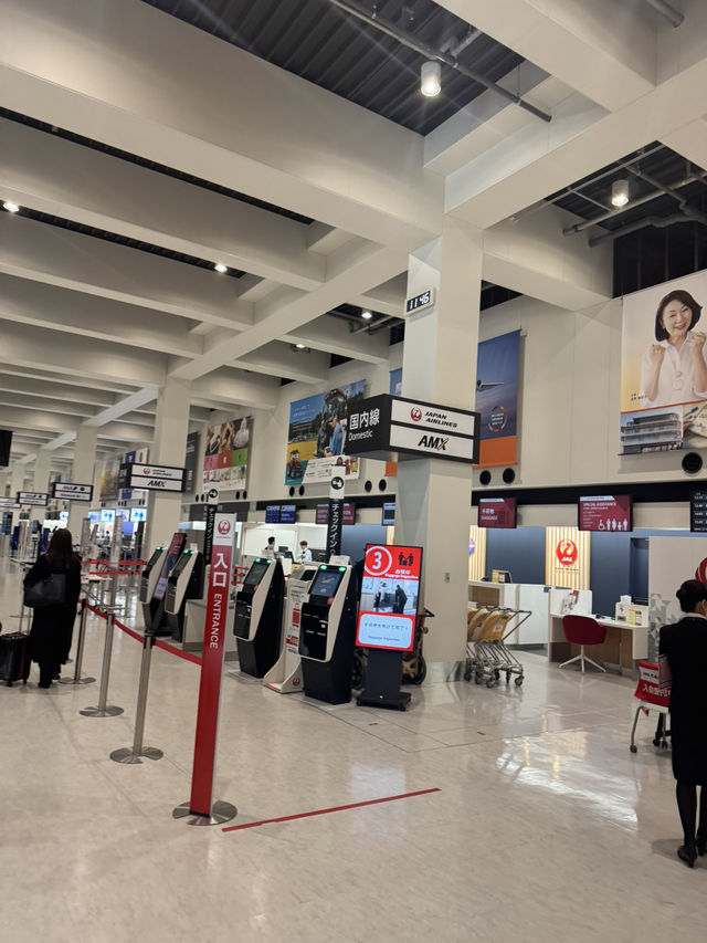 🇯🇵3층으로 이루어진 아담했던 공항