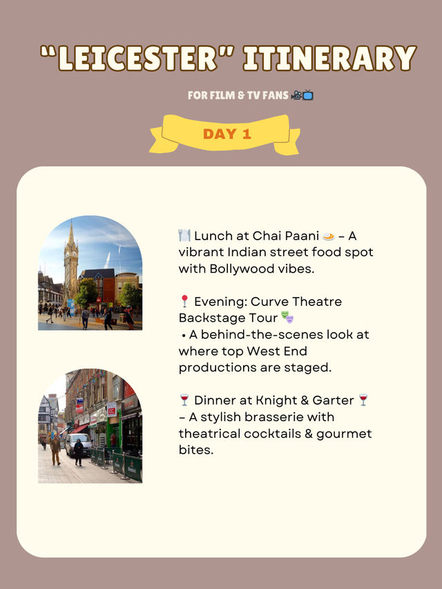 Leicester itinerary 