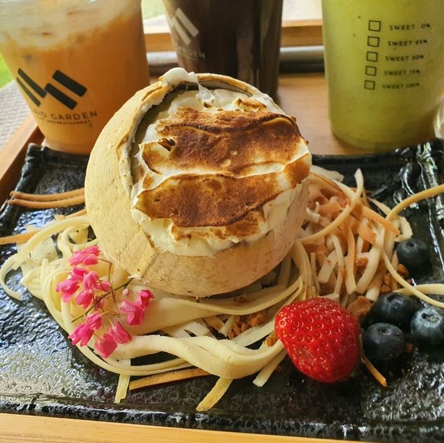 🍸Grid Garden Cafe ✨️คาเฟ่ในหมอกท่ามกลางสวนสวย