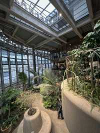 日本で1番小さな植物園の中にあるカフェ
