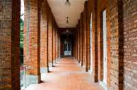 Classic Red Brick Architecture at the District Office (North) in Tai Po
