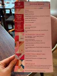 Weekend brunch 