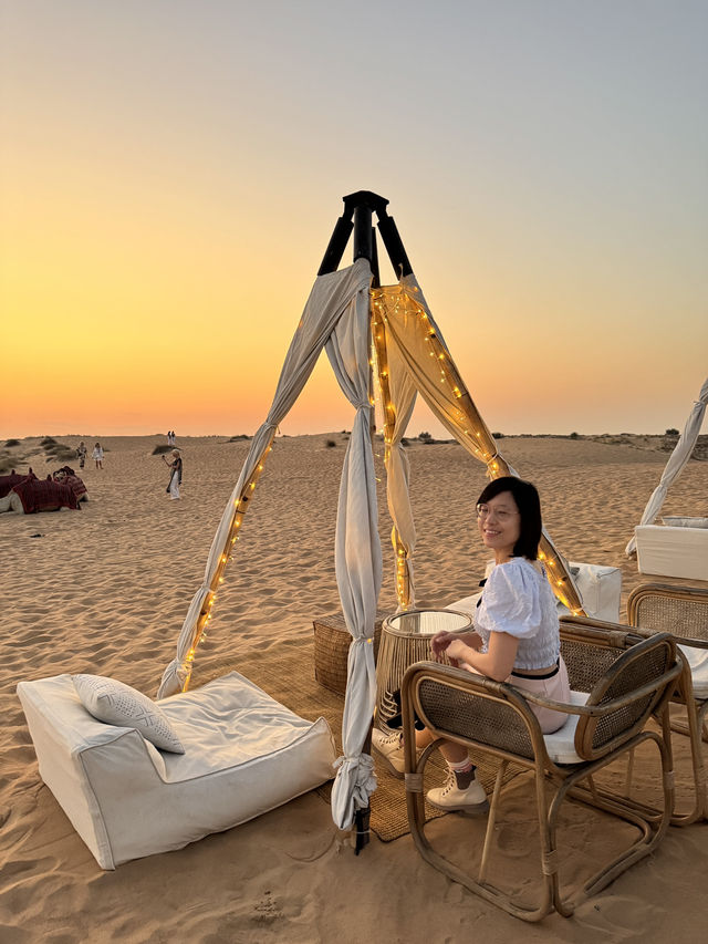 Desert getaway in Dubai