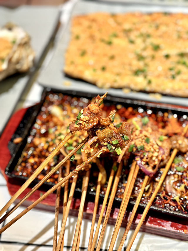 📍福田皇庭廣場新開燒烤店——遠古燒烤，真係驚喜連連🍢🔥
