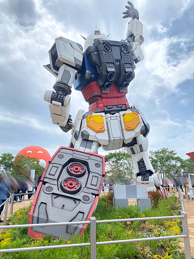 ┃大阪万博2025┃ガンダムネタバレ注意！機体に描かれたミャクミャクも見てきたよ