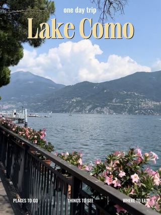 รีวิว Lake Como – เสน่ห์ที่เกินคำบรรยายในอิตาลี🇮🇹